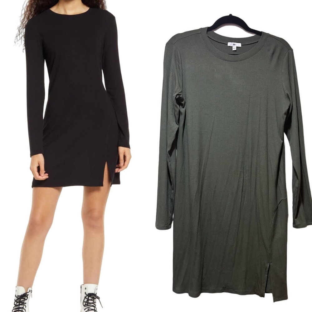 BP Long Sleeve Shirt Dress New Without Tag Size Large
